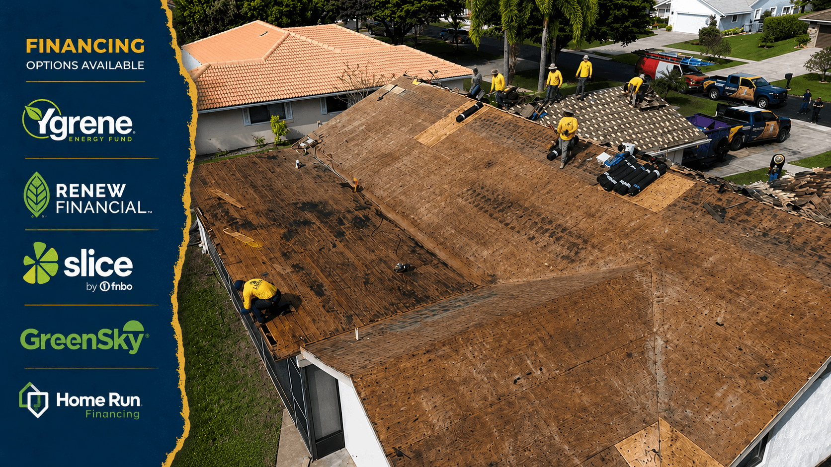 Roofing financing partners